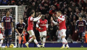 Arsenal 1 Stoke City 0