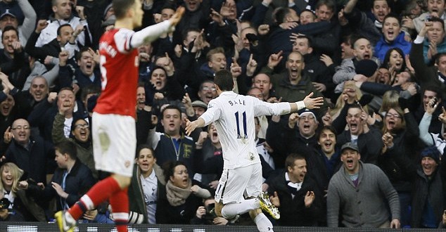 Tottenham Hotspur 2 Arsenal 1
