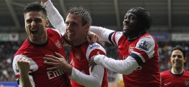 Swansea 0 Arsenal 2