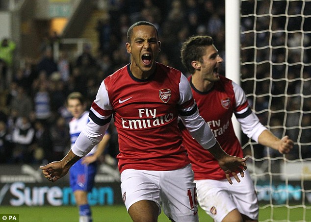 Reading 5 Arsenal 7